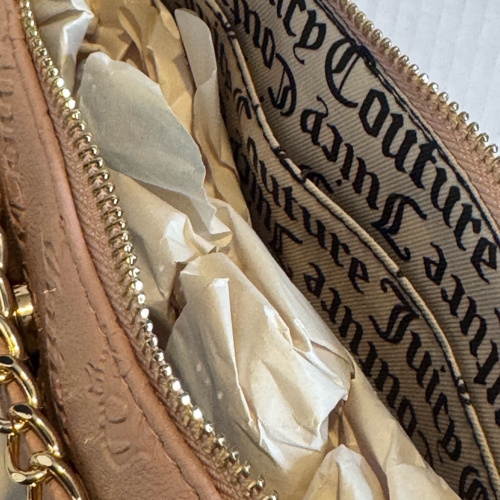 Juicy Couture Blush Shoulder Bag with Gold Chain - Picture 3 of 13